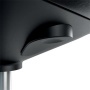 Munkaszék, görgős, ergonomikus, LEITZ Ergo Comfort, sötétszürke