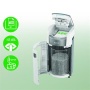 Iratmegsemmisítő, konfetti, 600 lap, LEITZ IQ OptiMax Autofeed Office Pro 600 P4