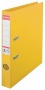 Iratrendező, 50 mm, A4, PP, élvédő sínnel, ESSELTE 'Standard', sárga