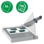 Vágógép, karos, A4, 10 lap, LEITZ Precision Home Office A4