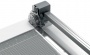 Vágógép, görgős, A4, 10 lap, LEITZ Precision Home Office A4