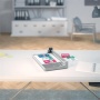 Vágógép, görgős, A4, 10 lap, LEITZ Precision Home Office A4