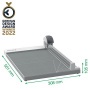 Vágógép, görgős, A4+, 15 lap, LEITZ Precision Office A4+