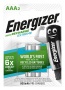 Tölthető elem, AAA mikro, 2x800 mAh, előtöltött, ENERGIZER 'Extreme'