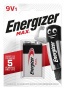 Elem, 9V, 1 db, ENERGIZER 'Max'