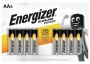 Elem, AA ceruza, 8 db, ENERGIZER 'Alkaline Power'