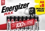 Elem, AA ceruza, 8 db, ENERGIZER 'Max'