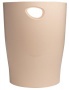 Papírkosár, 15 liter, PP, EXACOMPTA Ecobin Skandi, nude