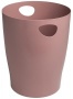 Papírkosár, 15 liter, PP, EXACOMPTA 'Ecobin Skandi', púderrózsaszín