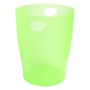 Papírkosár, 15 l, PP, EXACOMPTA 'Linicolor', almazöld