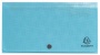 Harmonikamappa, 260x140 mm, PP, 7 rekeszes, EXACOMPTA 'Pop`NCo', ciánkék