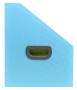 Harmonika iratpapucs, 265x325 mm, PP, 12 rekeszes, EXACOMPTA Pop`NCo, ciánkék