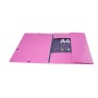 Gumis, mappa, karton, A4, EXACOMPTA Iderama, pink