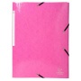 Gumis, mappa, karton, A4, EXACOMPTA 'Iderama', pink