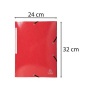 Gumis, mappa, karton, A4, EXACOMPTA Iderama, piros