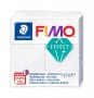 Gyurma, 57 g, égethető, FIMO 'Effect', csillámos fehér