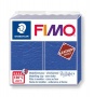 Gyurma, 57 g, égethető, FIMO 'Leather Effect', indigókék