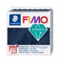 Gyurma, 57 g, égethető, FIMO 'Effect', csillámos kék