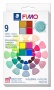 Gyurma, készlet, 8x25 + 2x57 g, égethető, FIMO 'Effect Colours', 9 különböző gyöngyház szín
