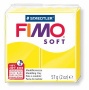 Gyurma, 57 g, égethető, FIMO 'Soft', citromsárga