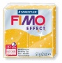 Gyurma, 57 g, égethető, FIMO 'Effect', csillámos arany