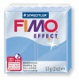 Gyurma, 57 g, égethető, FIMO 'Effect', kékachát