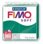 Gyurma, 56 g, égethető, FIMO 'Soft', smaragdzöld