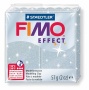 Gyurma, 57 g, égethető, FIMO 'Effect', csillámos ezüst