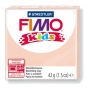 Gyurma, 42 g, égethető, FIMO 'Kids', halvány rózsaszín