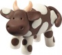 Gyurma készlet, 4x42 g, égethető, FIMO Kids Form & Play, farm