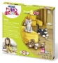 Gyurma készlet, 4x42 g, égethető, FIMO 'Kids Form & Play', cicák