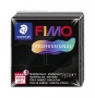 Gyurma, 57 g, égethető, FIMO 'Professional', fekete