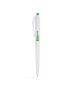 Golyóstoll, 0,25 mm, nyomógombos, FLEXOFFICE FO-029 Eco Style, kék