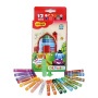 Olajpasztell kréta COLOKIT 'Oil Pastel', 12 különböző szín