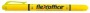 Szövegkiemelő, 1,0/4,0 mm, kétvégű, FLEXOFFICE 'HL01', sárga