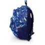 Hátizsák, iskolatáska, cipzáras, GABOL Crew, kék, foci
