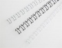 Spirál, fém, 2:1, 6 mm, 55 lap, GBC MultiBind 21,  ezüst