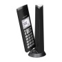 Telefon, vezeték nélküli, PANASONIC, 'KX-TGK210PDB DECT', fekete