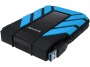 2,5 HDD (merevlemez), 1TB, USB 3.2 Gen1, ütésálló, ADATA HD710P, kék