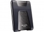 2,5 HDD (merevlemez), 2TB, USB 3.2 Gen1, ütésálló, ADATA HD650, fekete