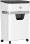 HP Oneshred 18CC világosszürke iratmegsemmisítő | 4x35 mm konfetti | 18 lap | 25l kosár