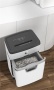 HP Oneshred 18CC világosszürke iratmegsemmisítő | 4x35 mm konfetti | 18 lap | 25l kosár