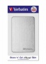 2,5' HDD (merevlemez), 1TB, USB 3.2, alumínium borítás, VERBATIM 'Store n Go', ezüst