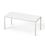 Általános asztal fémlábbal, 75x170 cm, MAYAH Freedom SV-40, fehér