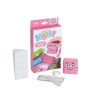 Bélyegző textilhez, kirakós COLOP Marky, pink ház, fekete párnával