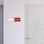 Információs tábla, 200x62 mm, ANTRA Szabad-Foglalt