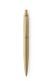 Golyóstoll, 0,7 mm, nyomógombos, arany színű klip, arany tolltest, PARKER, 'Royal Jotter XL', kék