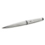 Golyóstoll, 0,7 mm, csiszolt fém tolltest, ezüst klip, WATERMAN Expert III, kék