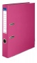 Iratrendező, 50 mm, A4, PP/karton, élvédő sínnel, VICTORIA OFFICE, 'Basic', rózsaszín