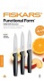Késkészlet, általános, 11 cm, FISKARS 'Functional Form' fekete